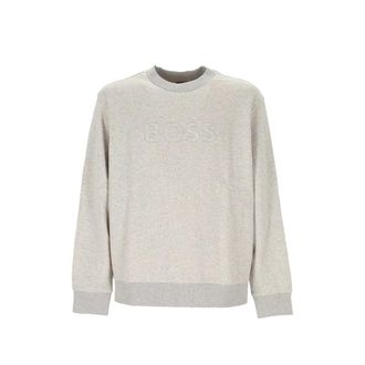 HUGO BOSS Logo-embroidered Cotton Sweater