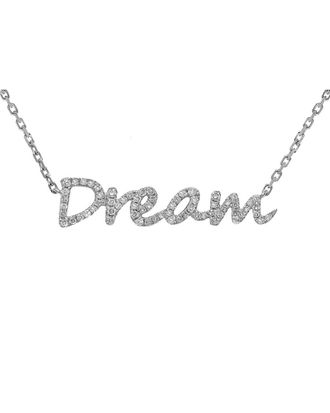 Diana M. Jewels Fine Jewelry 14K 0.20 Ct. Tw. Diamond Necklace