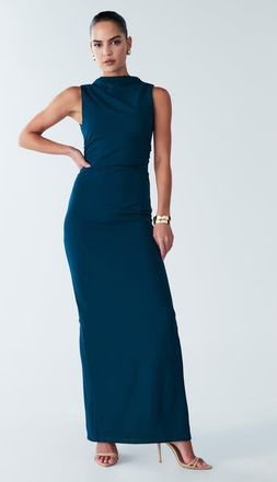 BWLDR Lana Maxi Dress in Emerald at Nordstrom, Size 12