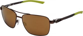 Nike Heren en Dames Rechthoekige Zonnebrillen Club Premier M DQ0921