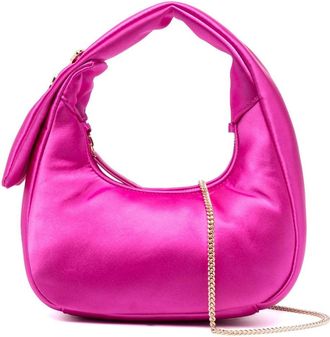 Pinko Vibu hobo satin-finish bag - women - Polyester/Polyurethane/Polyester - OS