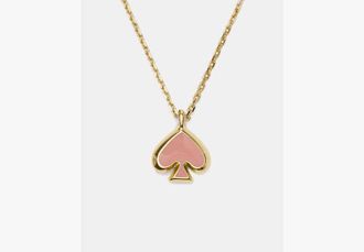 Kate Spade New York Everyday Spade Enamel Mini Pendant