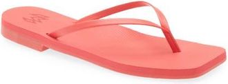Malvados Lola Square Toe Flip-Flop in Rouge at Nordstrom, Size 10