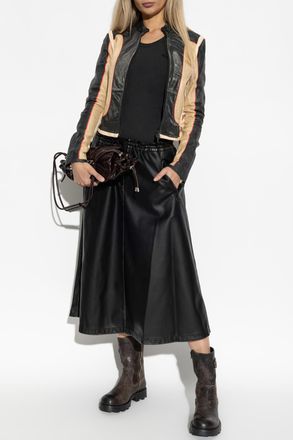 Diesel Skirt O-BLIVION, Womens, Black
