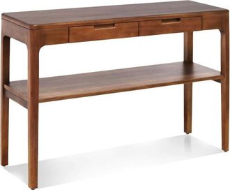 Moycor Consola de madera marr&oacute;n anch. 120 cm