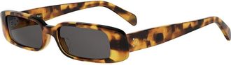 Celine 3 Dots Zonnebril - Dames - Zonnebrillen - Bruin - 53 MM - Accessoires