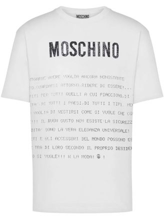 Moschino T-Shirt With Print