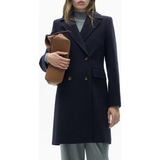 コート Chloe Wide Blue Double-Breasted Coat Chloé Wide blue double-breasted coat – Lord & Taylor