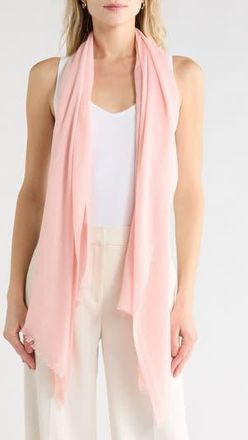 Nordstrom Rack Eyelash Wrap Scarf in Pink Adobe at Nordstrom Rack