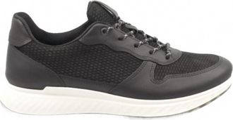 Ecco Mens St1 Sneaker In Black