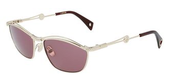 Lanvin LNV111S 718 Womens Sunglasses Gold Size 59