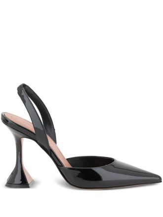 Amina Muaddi Pumps Holli 95mm - Nero
