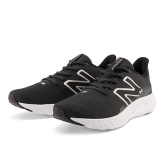 New Balance Laufschuh NEW BALANCE W411, Damen, Gr. 36,5, schwarz (dream state), Textil, Schuhe Laufschuh