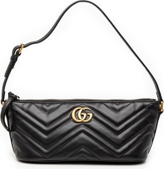Gucci Pre-owned Gucci GG Marmont Matelasse Leather Shoulder Bag 739166 520981