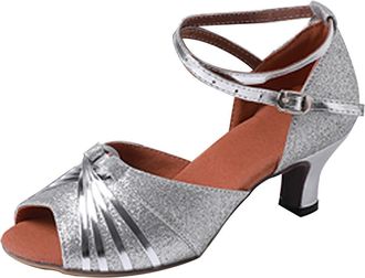 Generic Size 3 Jazz Shoes Breathable Shoes Casual Shoes Unisex Lightweight Work Shoes Sporty Breathable Work Trainers Ballet Slippers Ladies for Dance (Red, 5