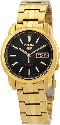 Seiko 5 Automatic Black Dial Mens Watch SNKL88K1