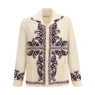 Baziszt Cabin Shirt - male - BAZISZT - Casual Shirts - Beige - M - Shirts
