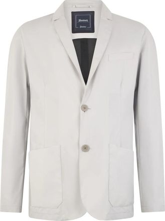 Herno Elegante Blazer - Heren - Blazers - Wit - L - Polyester - Jassen