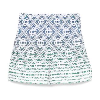 Casablanca Pantaloncini Monogram Gradient in Spugna - - Shorts - Uomo - Multicolore - M