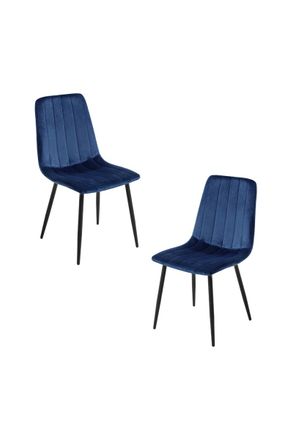 Regalos Miguel Packs Sillas Comedor - Pack 2 Sillas Liny Terciopelo - Azul