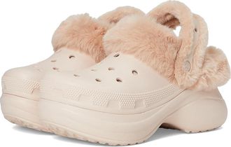 Crocs Bae Lined Clogs Womens Clog Shoes Quartz : 11 M, Synthetic