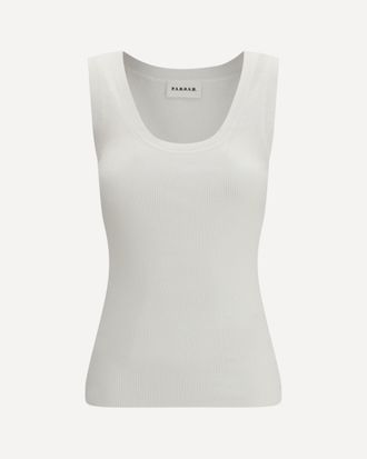 P.A.R.O.S.H. P. A.R. O.S. H. Ribbed tank Top Female L