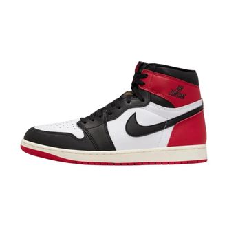 Nike Jordan Sport Shoes, male, Multicolor, Size: 4 1/2 US 1 High OG Black Toe Reimagined