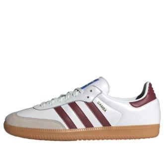adidas Samba OG White Burgundy Gum IF3813