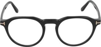 Tom Ford Stijlvolle Bril Ft 5833-B - unisex - Brillen - Zwart - 49 MM - Accessoires