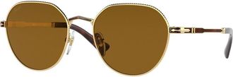 Persol PO2486S 110933 Mens Sunglasses Gold Size 51