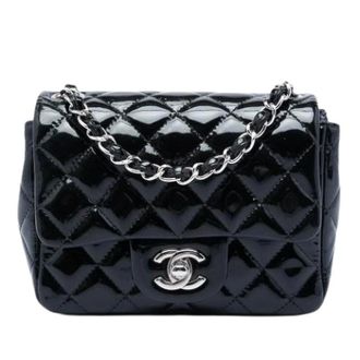 Chanel Pre-owned Flap Bag - Dames - Pre-owned - Zwart - Maat: ONE Size Leer
