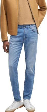 HUGO BOSS Heren, Jeans, Blauw, Maat: W36 Denim
