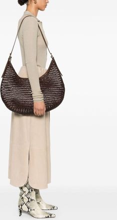 Dragon Diffusion Luna Piena Hobo Bag - Brown