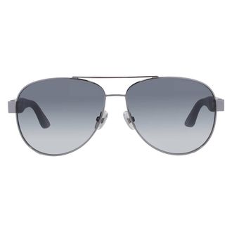 Ferragamo Grey Gradient Pilot Mens Sunglasses SF275SN 021 62