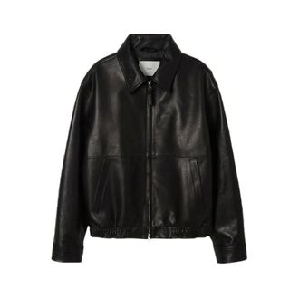 Dunst Leather Jackets, male, Black, Size: XL Drizzler Leather Jacket