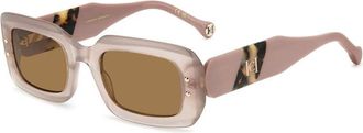 Carolina Herrera HER 0187/S 0L93 70 Peach/Havana/Brown
