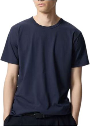 Uniqlo AIRism Cotton T-Shirt Navy 474244-69