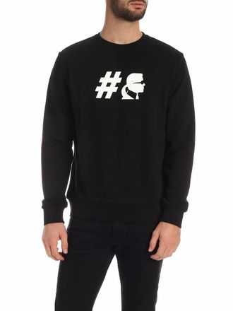 Karl Lagerfeld Kameo sweatshirt in black