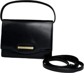 Givenchy Pre-owned Handbags, female, Black, Size: ONE SIZE Pre-owned Leather Handbag