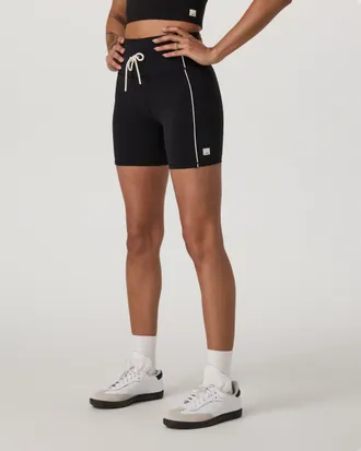 Vuori Clothing Daily Piped Shorts 5 | Black | XS, Size Extra Small