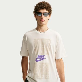 Nike Mens Nike Sportswear T-Shirt in White | JA0074-133