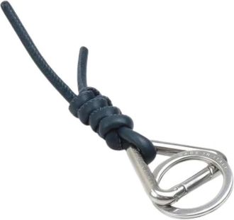 Bottega Veneta unisex, Pre-owned, Blauw, Maat: ONE Size Leer