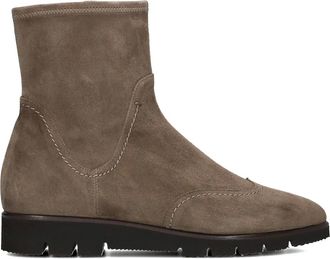 Truman's Schoenen, Dames, Bruin, 42 EU, Su&egrave;de, Taupe Su&egrave;de Enkellaarsjes