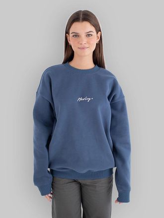 Hurley Hurley Script Only Crew Jersey gris