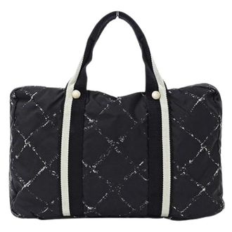 Chanel Pre-owned Weekend Bags, unisex, Black, Size: ONE SIZE Pre-owned Nylon chanel-bags