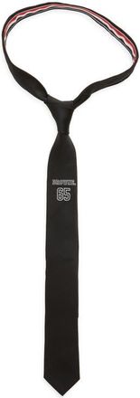 Thom Browne Classic Browne 65 Silk Tie in Black at Nordstrom