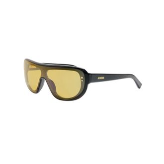 Jacquemus Sunglasses, unisex, Black, Size: ONE SIZE Geometric-frame Sunglasses