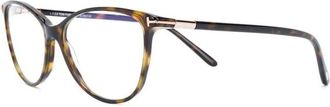 Tom Ford Optical Frame - Dames - Brillen - Bruin - 54 MM - Accessoires