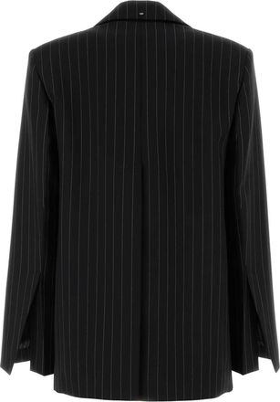 Sportmax Nero Giacche E Gilet Jacket