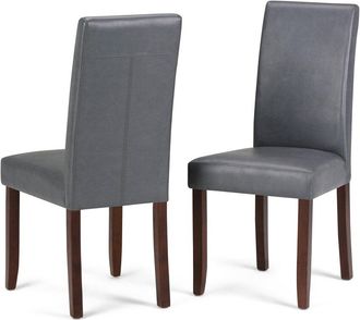 Simpli Home Set Of 2 Acadian Parson Dining Chairs